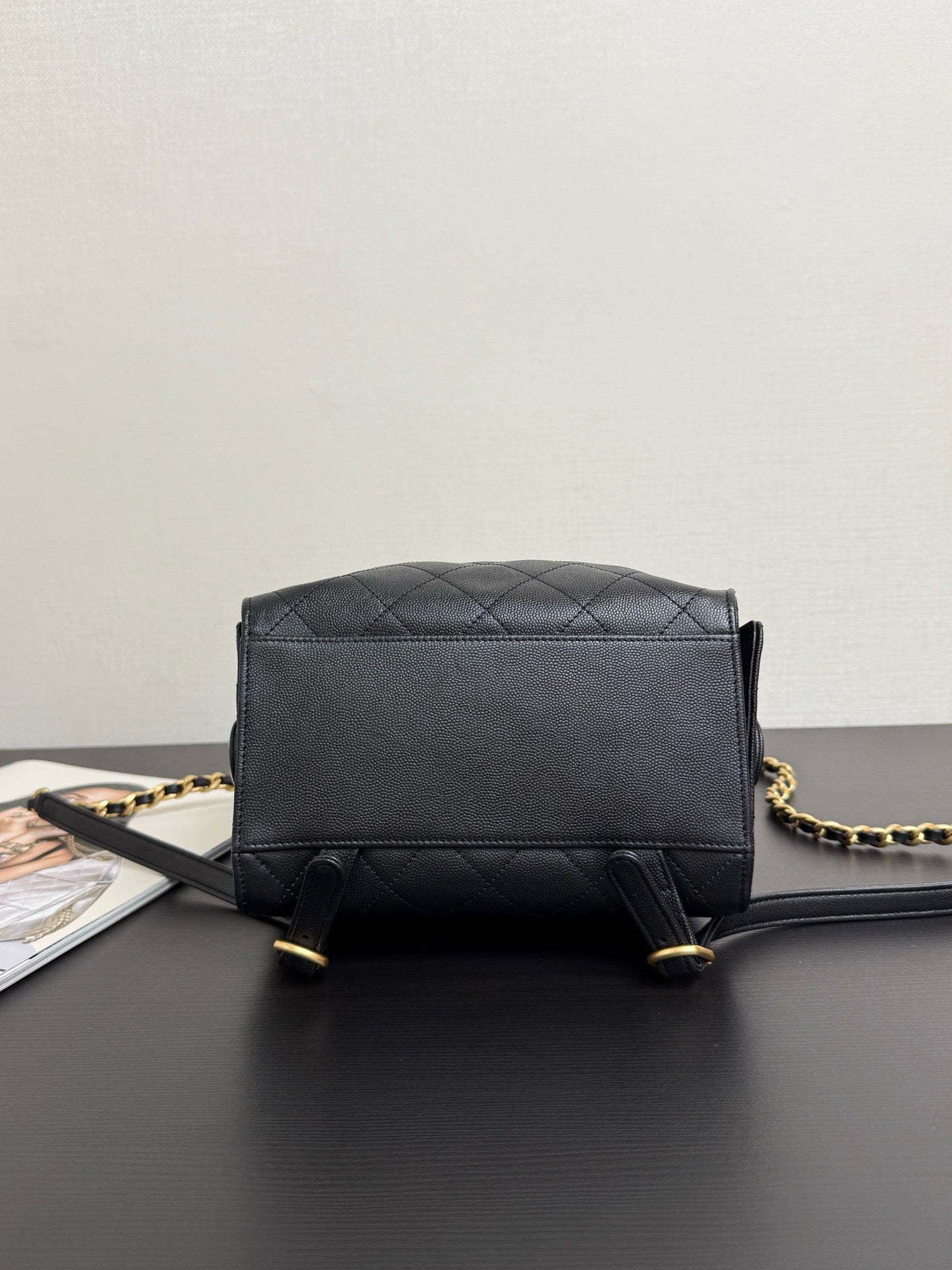 CHANEL - Chanel Mini Caviar Urban Spirit Backpack