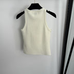MIU MIU - Cotton knit tank top