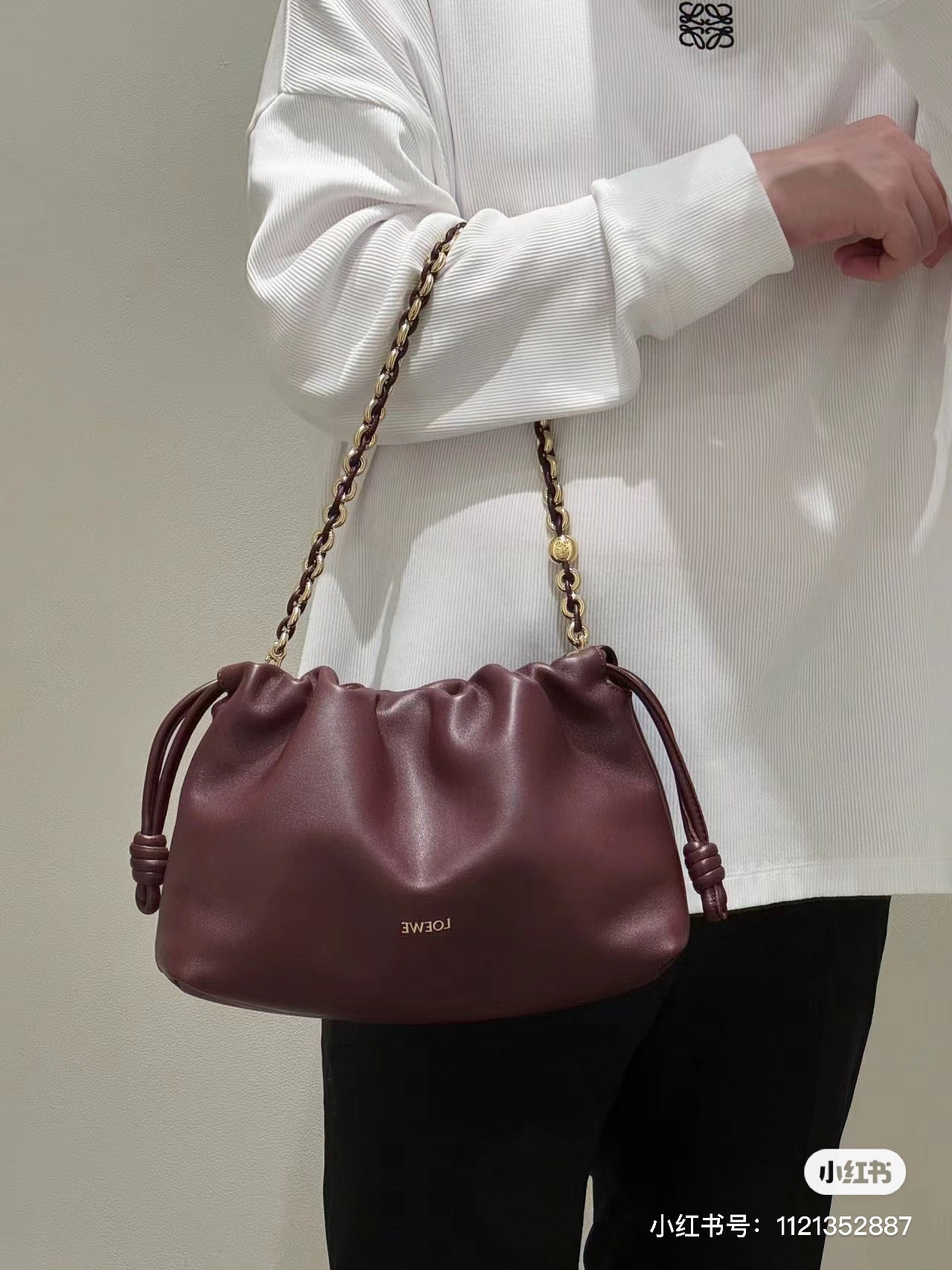LOEWE - Flamenco leather shoulder bag