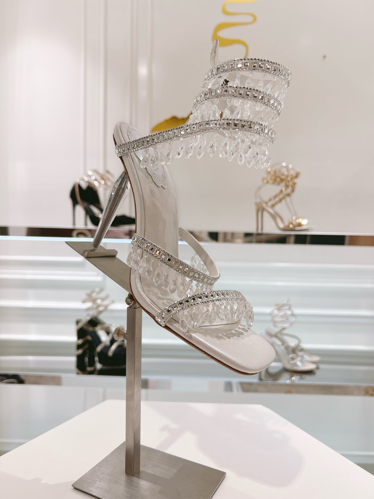 RENE CAOVILLA - CHANDELIER  SANDAL