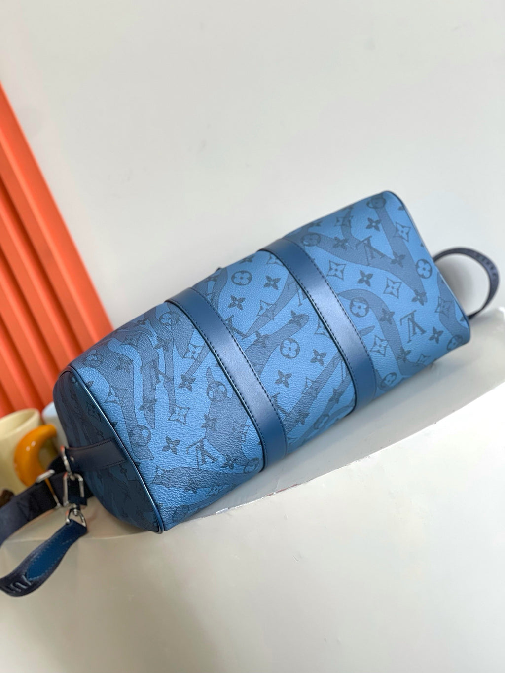 LOUIS VUITTON - Boston Bag Monogram Aqua Garden Keepall Bandouliere 35