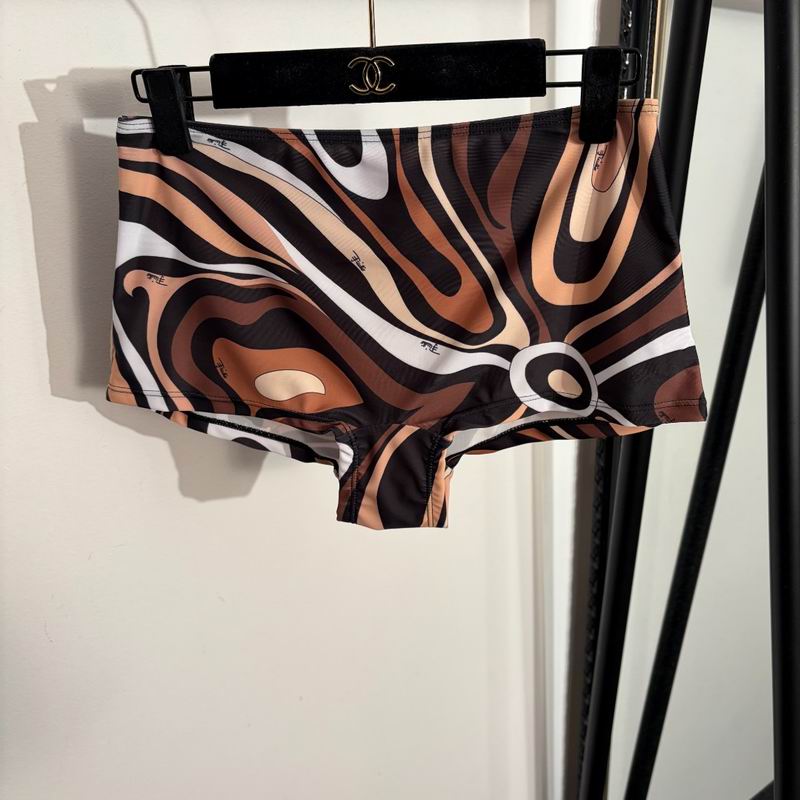 PUCCI - Patterned Halterneck bikini Swimsuit