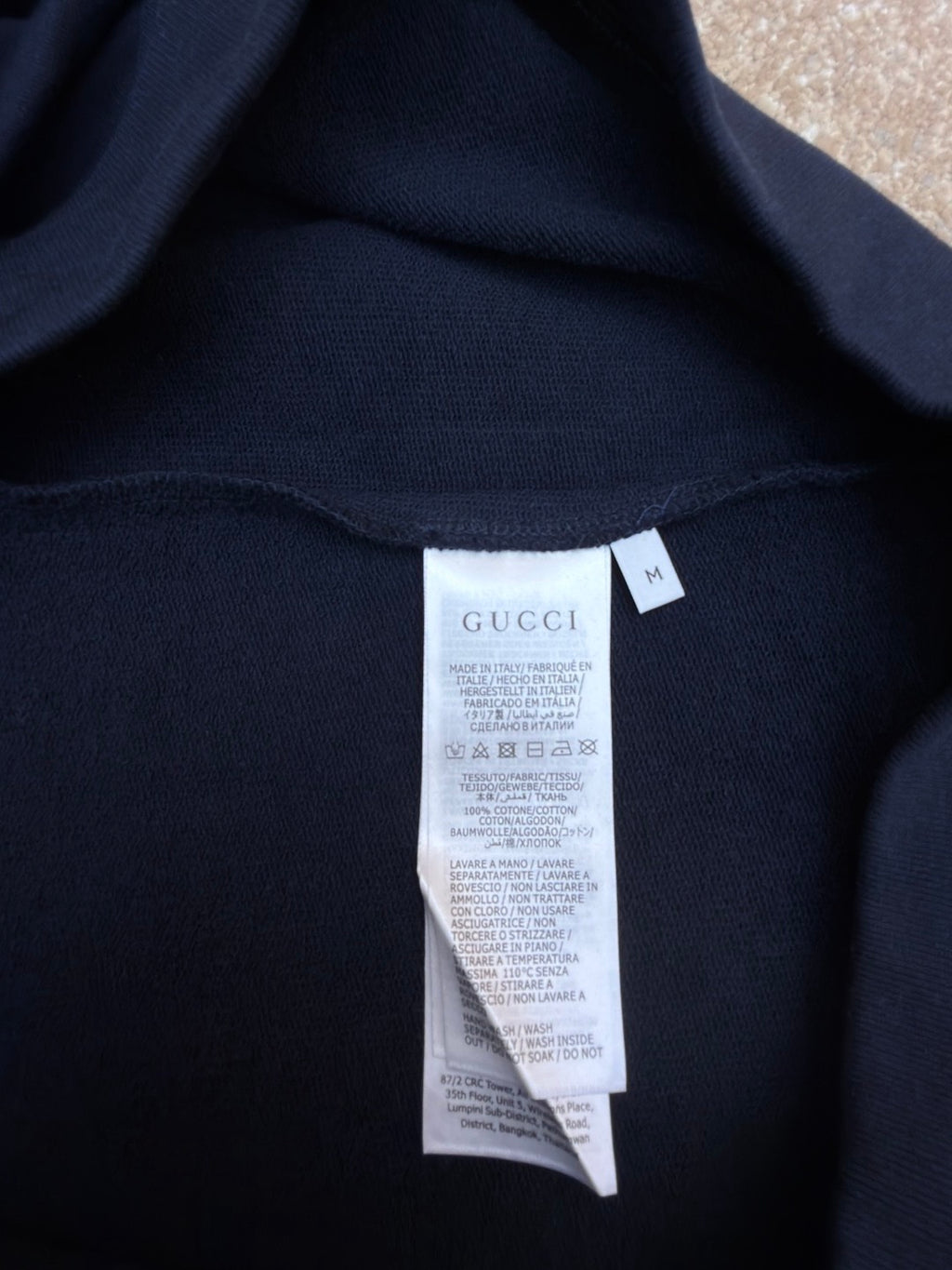 GUCCI  - Cotton jersey sweatshirt
