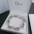 DIOR - CD Icon Chain Link Bracelet