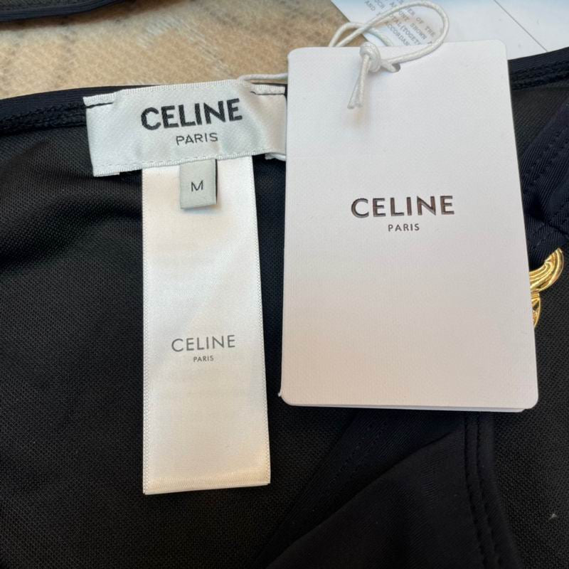CELINE - Triomphe Balconette swimsuit