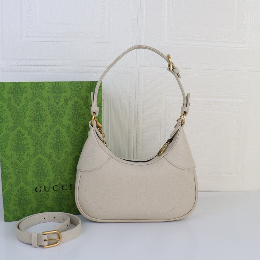 GUCCI - Aphrodite Leather Small shoulder bag
