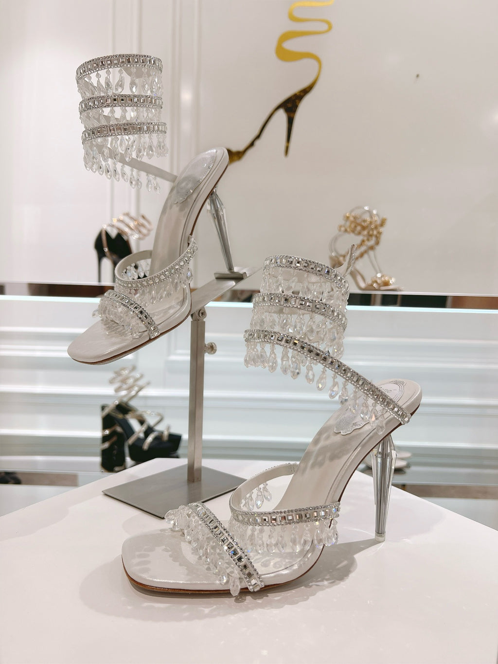 RENE CAOVILLA - WOMEN’S  CHANDELIER  SANDAL