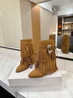 GIVENCHY - Shark lock boots