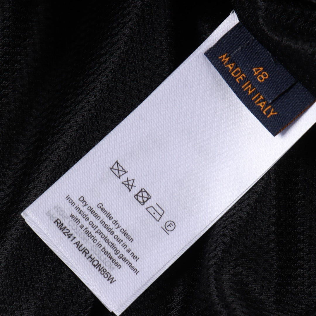 LOUIS VUITTON - Graphic Leather Mix Tracktop