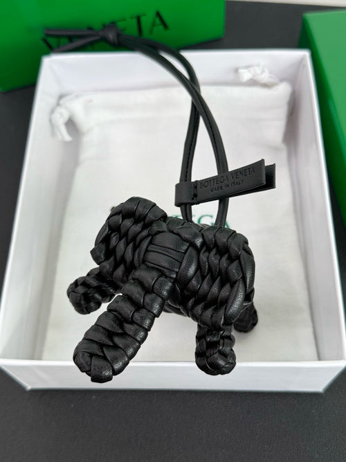 BOTTEGA VENETA - Intrecciato Leather Bag Charm