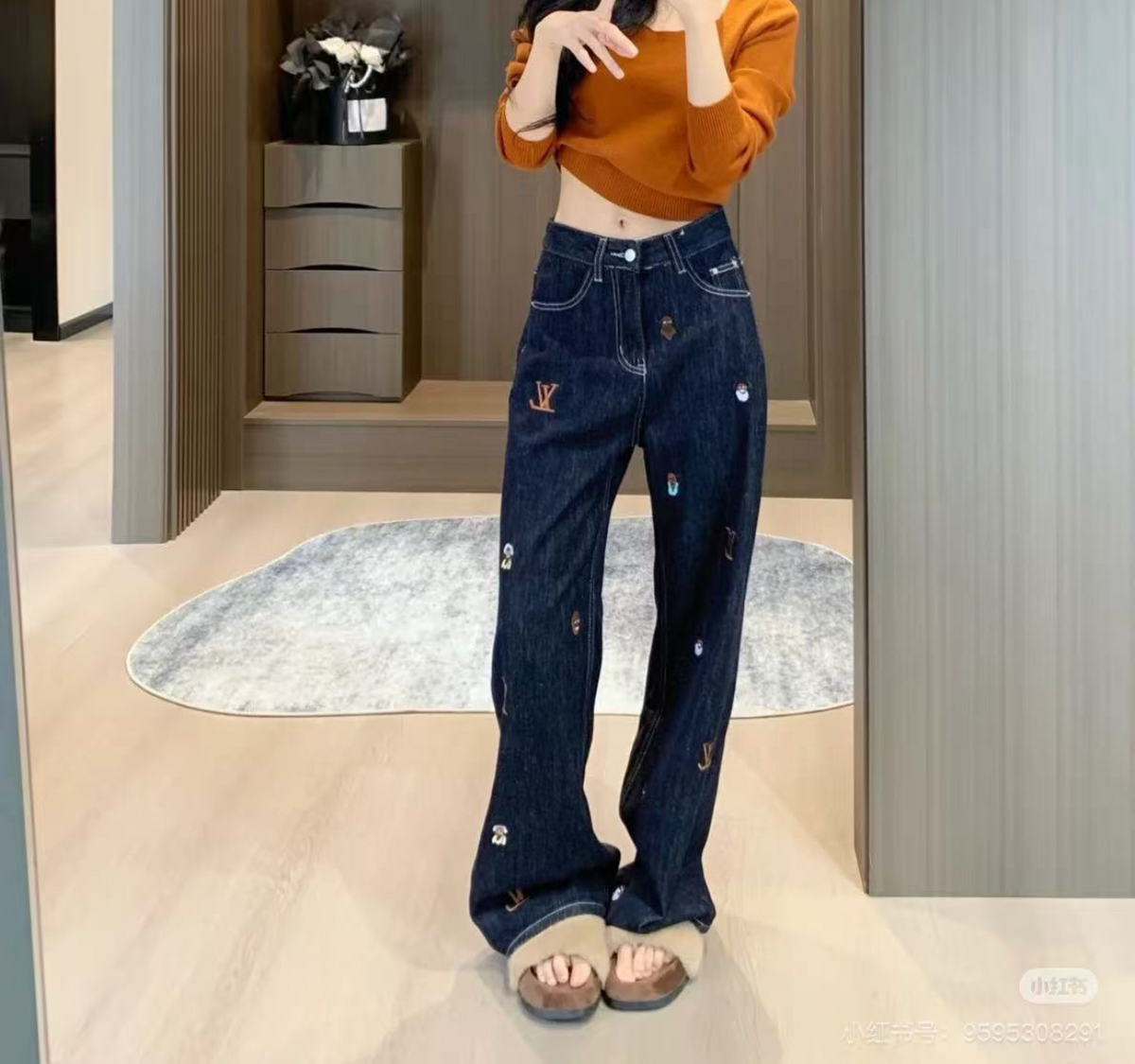 LOUIS VUITTON-  jeans