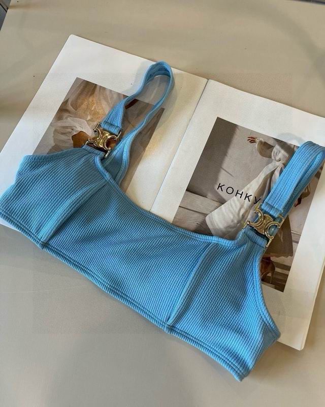 CELINE - Triomphe Balconette swimsuit