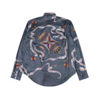 LOUIS VUITTON- Printed Silk Shirt