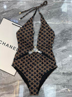 CELINE - SWIMSUIT IN MONOGRAM JERSEY