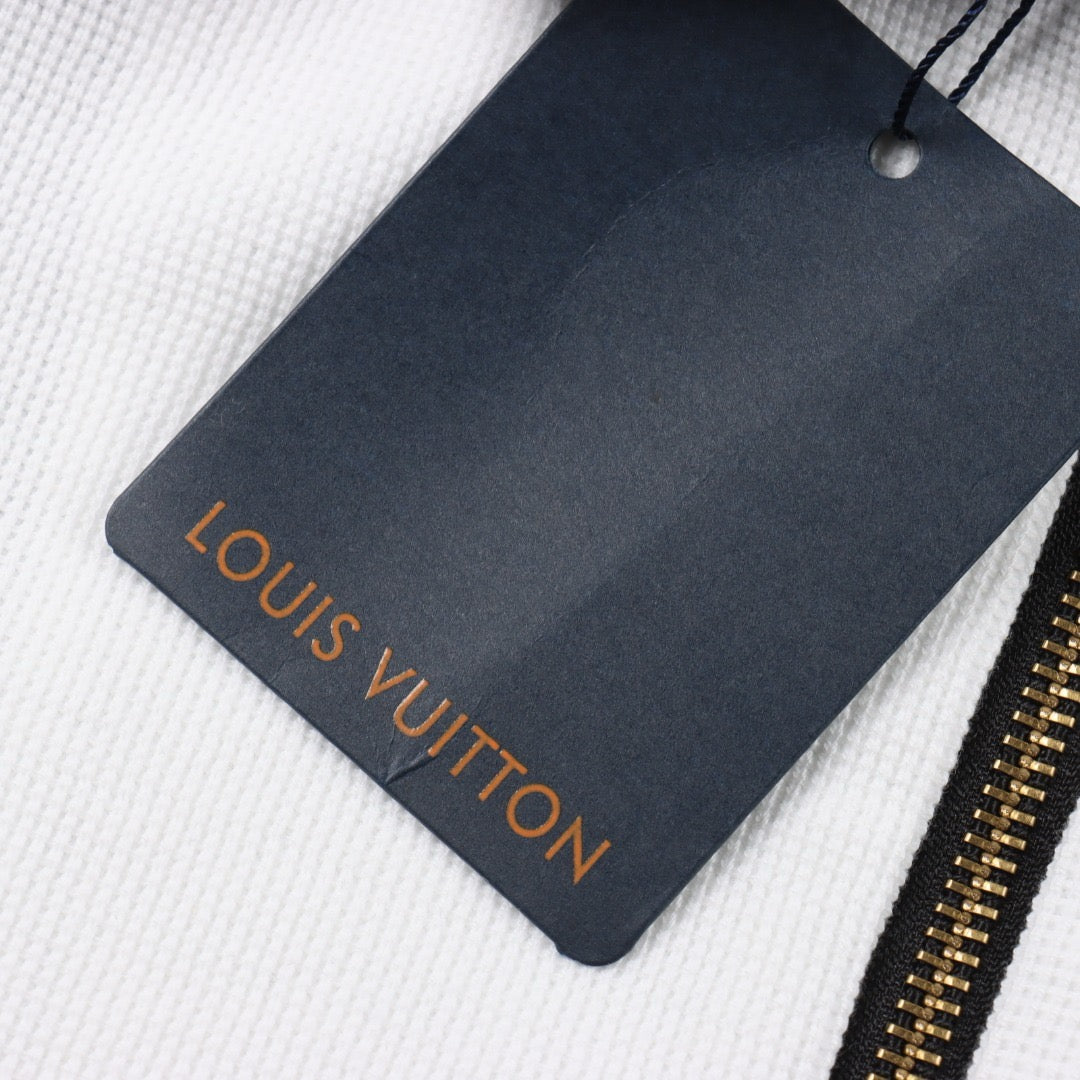 LOUIS VUITTON - Graphic Leather Mix Tracktop