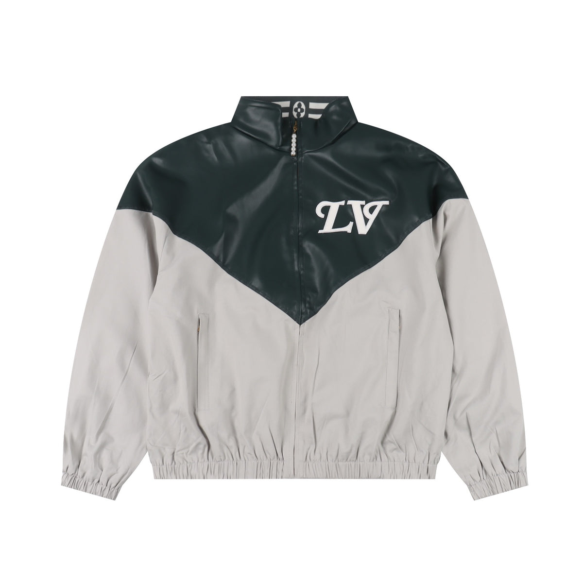 LOUIS VUITTON - Graphic Leather Mix Tracktop