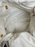 CHANEL - Shiny Calfskin & Gold-Tone Metal