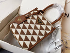 PRADA - Galleria cloth handbag