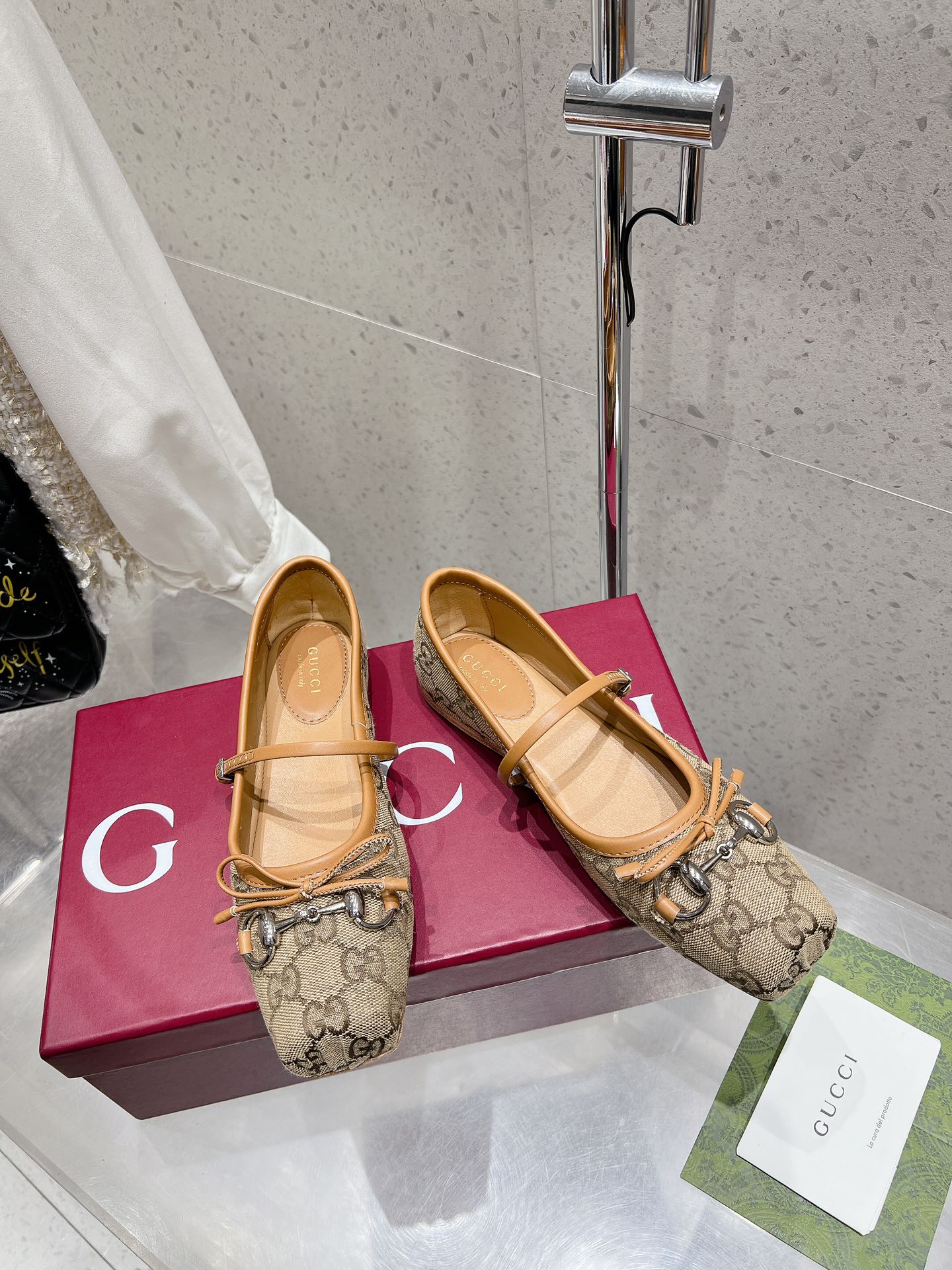 GUCCI - Horsebit Ballet Flat
