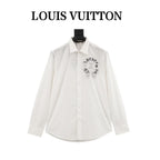 LOUIS VUITTON - Printed Signature Long-Sleeved Shirt