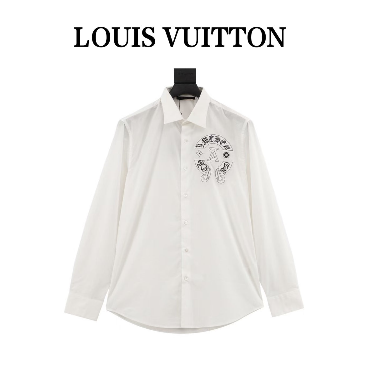LOUIS VUITTON - Printed Signature Long-Sleeved Shirt