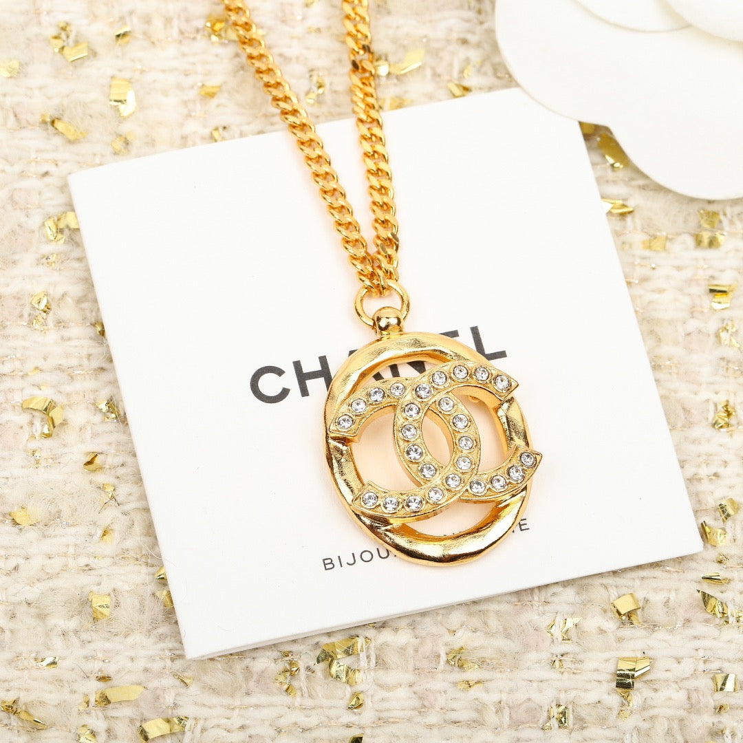 CHANEL - Crystal Necklace