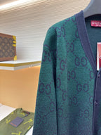 GUCCI  - GG degradé-jacquard cardigan