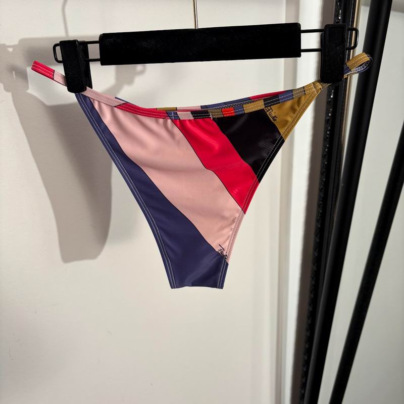 PUCCI - Patterned Halterneck bikini Swimsuit
