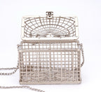 CHANEL - BIRD CAGE BAG RUNWAY EVENING BAG
