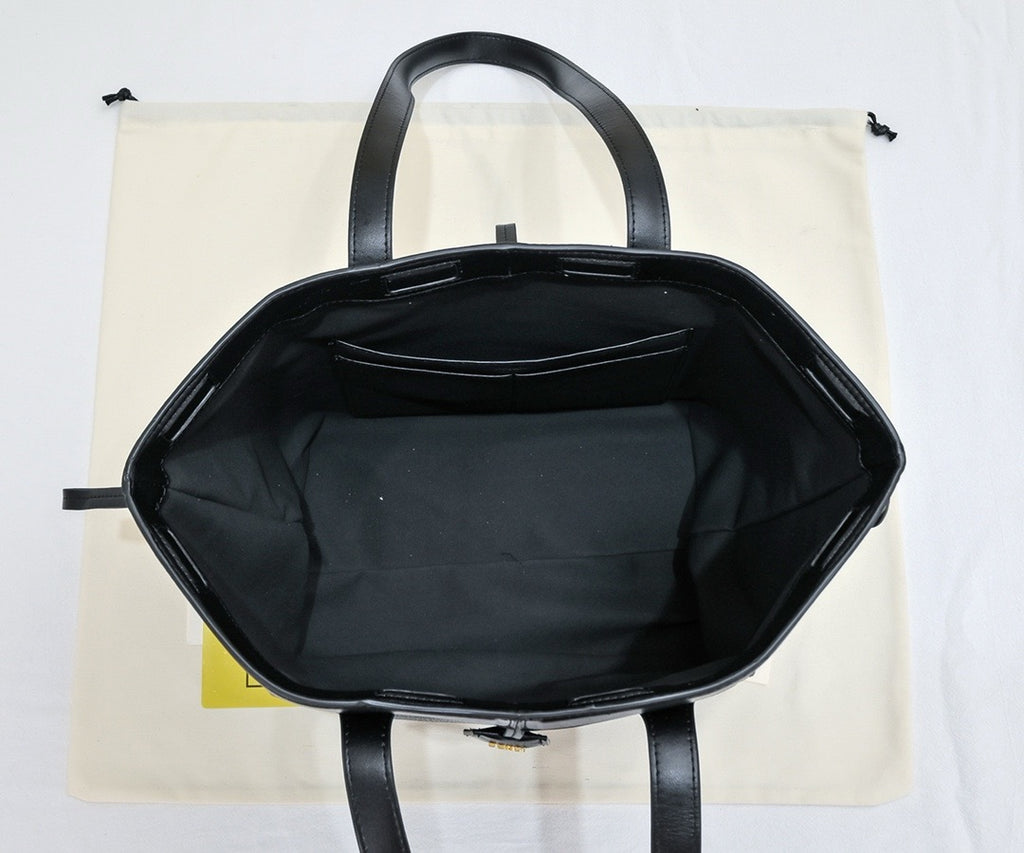FENDI - Brown FF jacquard leather bag
