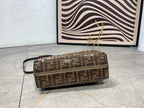 FENDI - Women's White Small First Crystal Bag