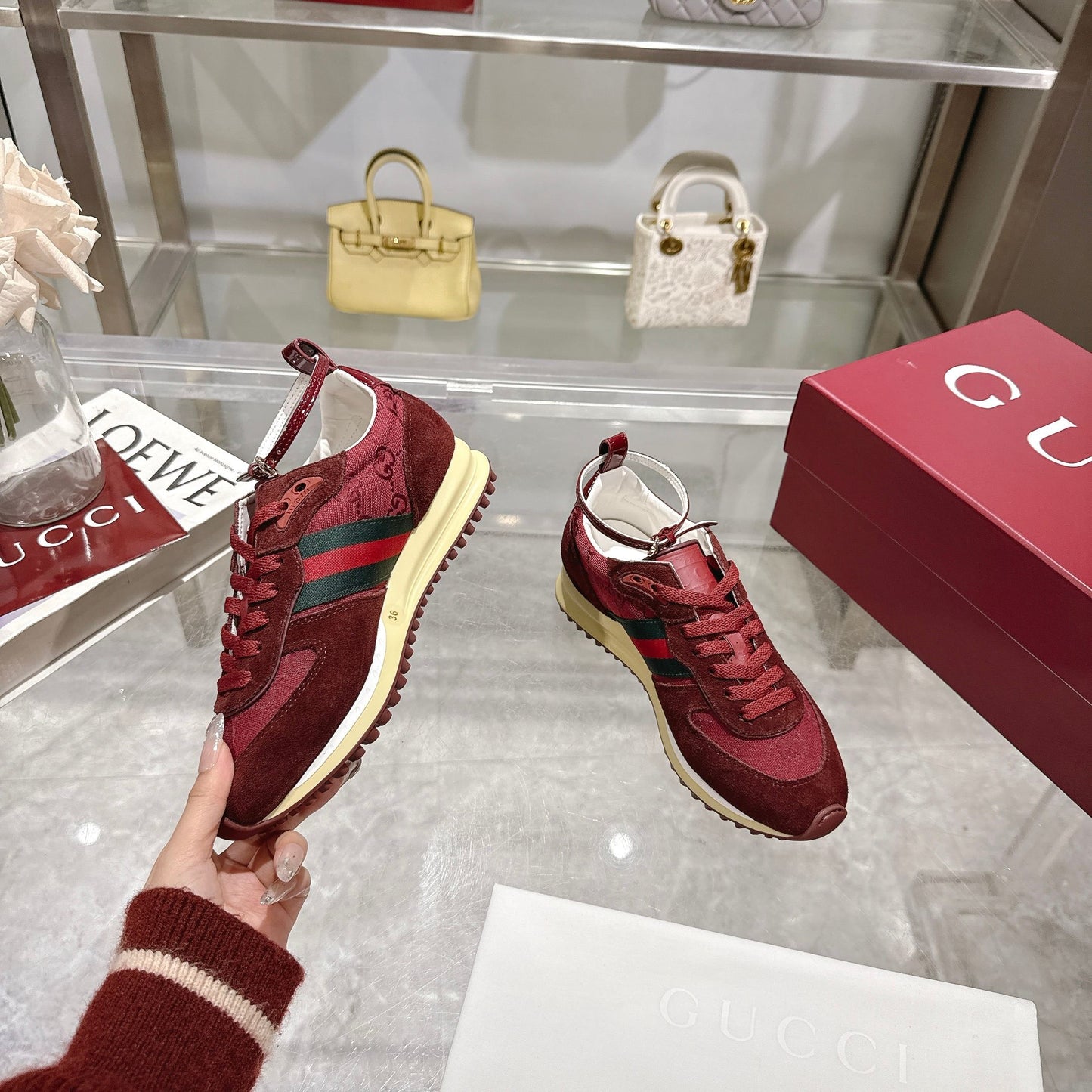GUCCI  - Re motion sneakers
