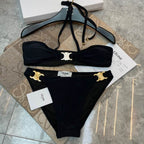 CELINE - Triomphe Balconette swimsuit