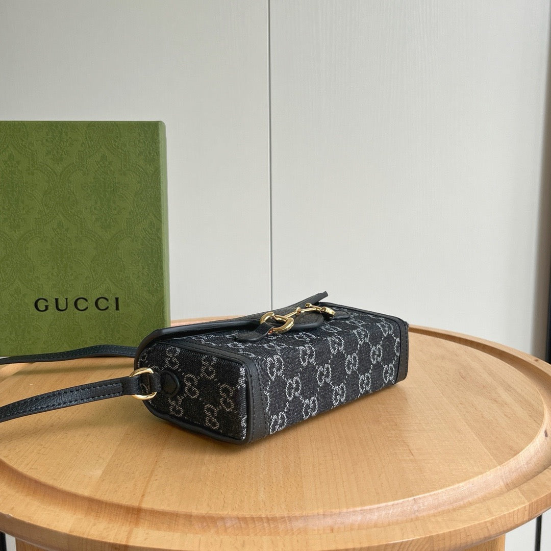 GUCCI - Horsebit 1955 mini bag