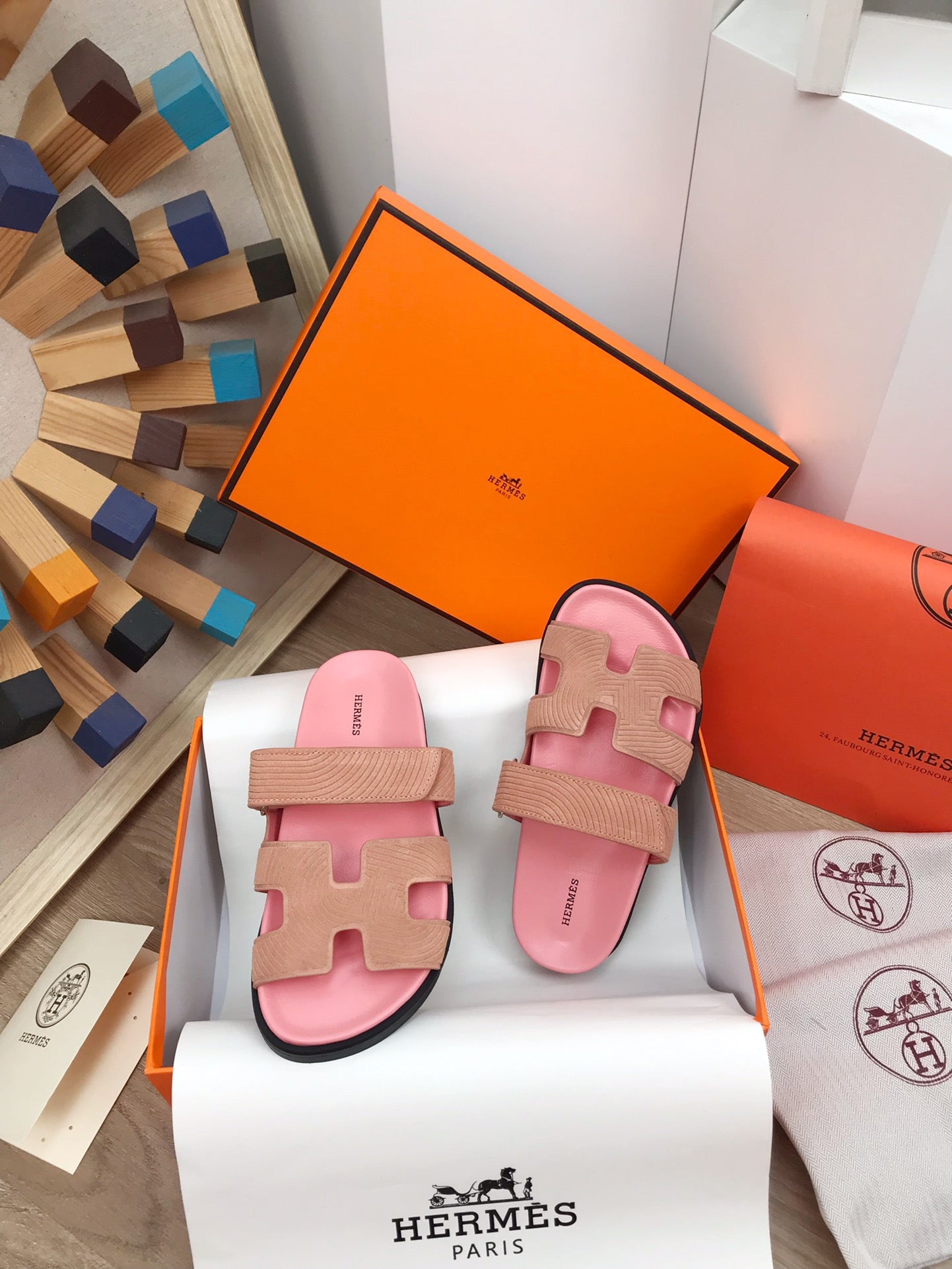 HERMES -  Chypre Sandals