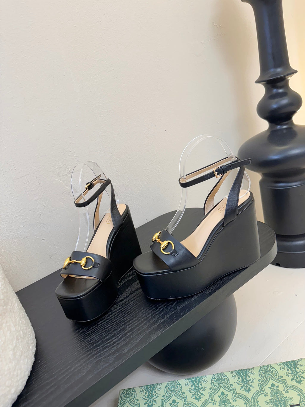 GUCCI - Platform leather