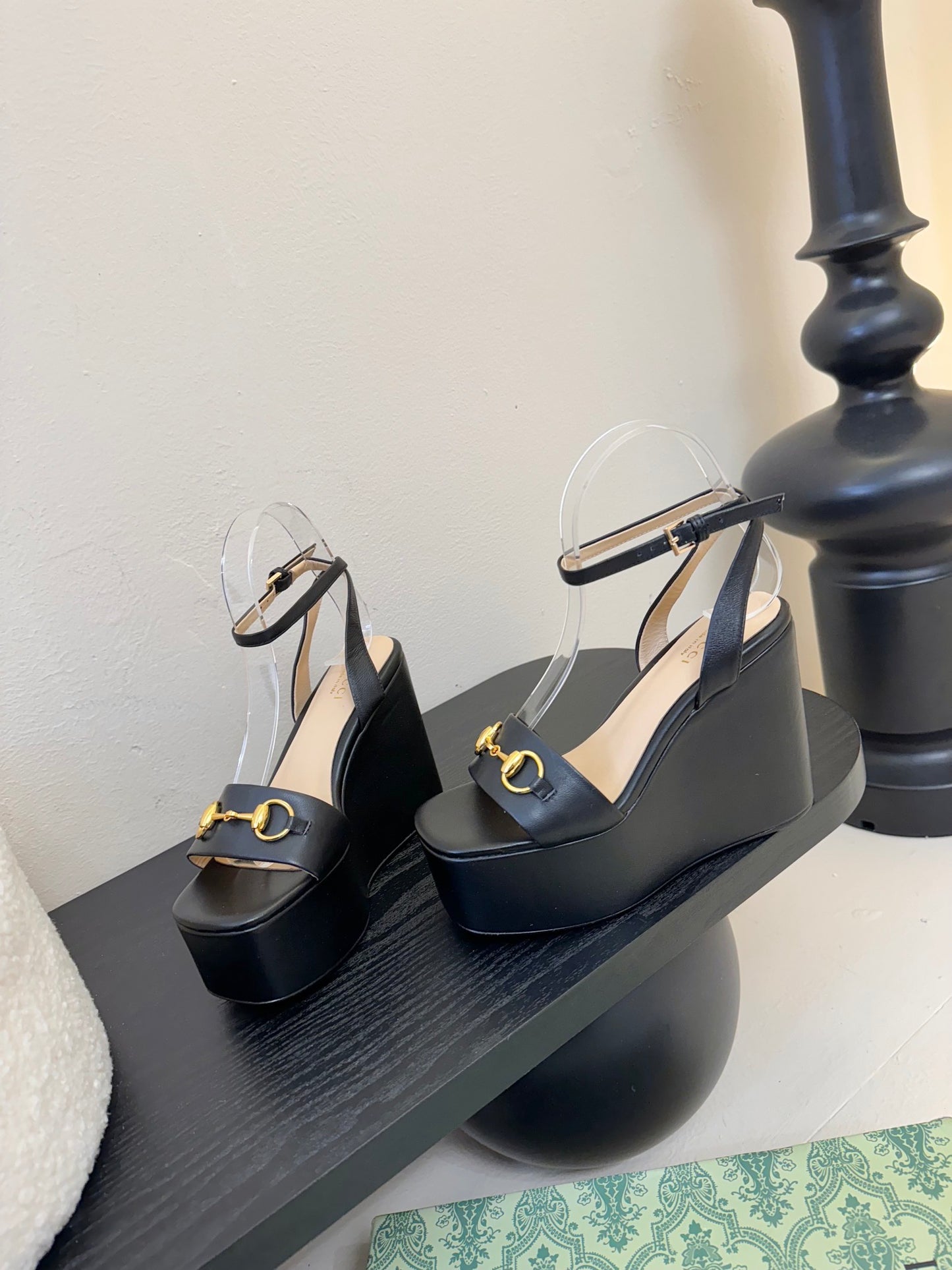 GUCCI - Platform leather