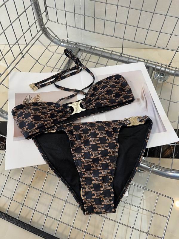 CELINE - SWIMSUIT IN MONOGRAM JERSEY
