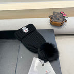 MONCLER -  Moncler Wool Beanie With Pom Pom
