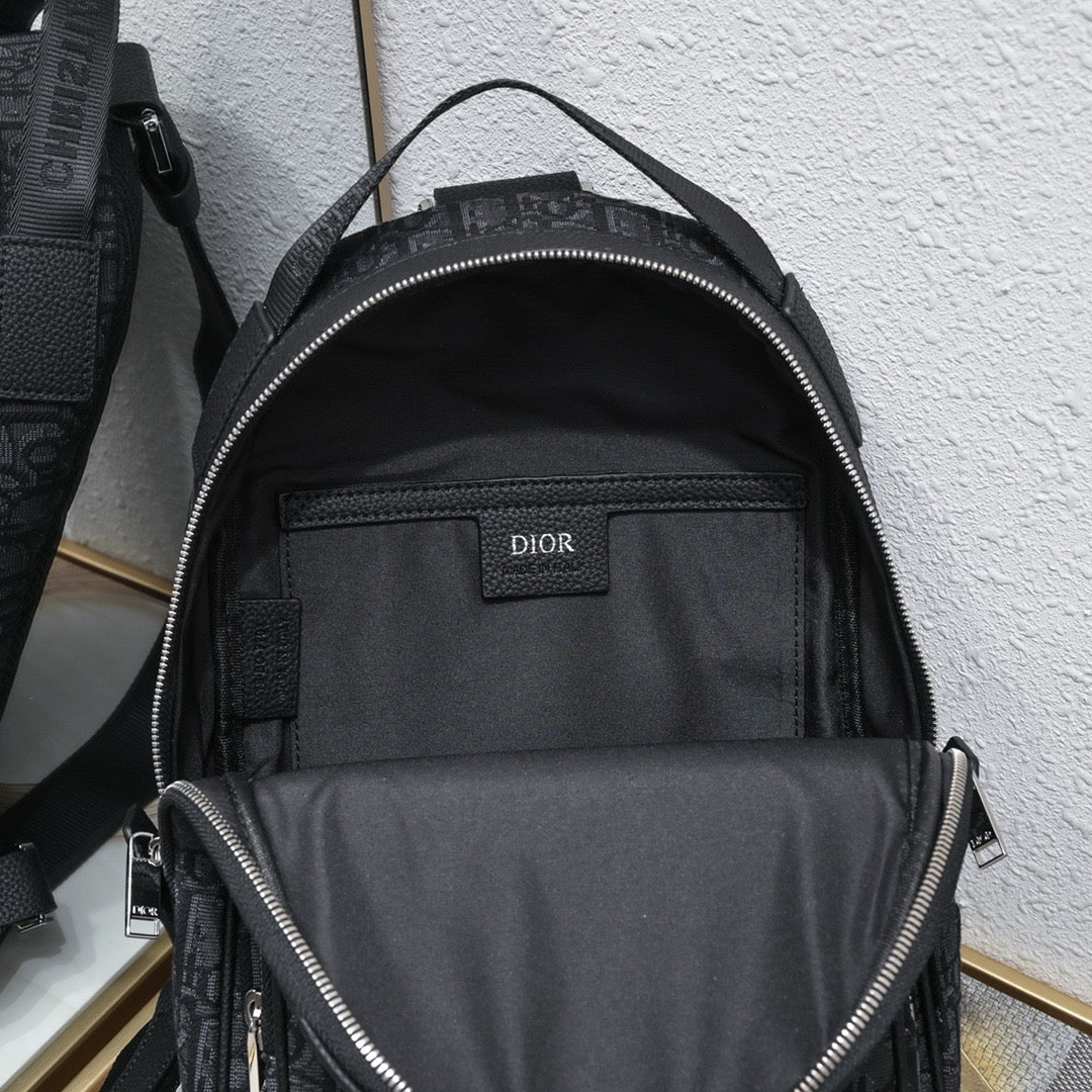 DIOR - Men’s Homme Oblique Jacquard Crossbody bag