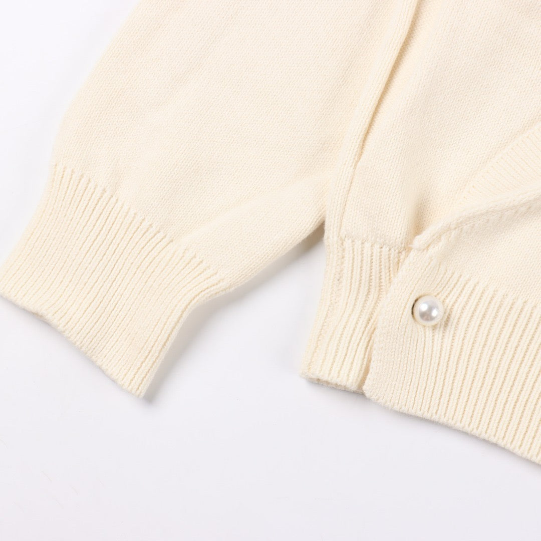 LOUIS VUITTON -  Knit Cardigan Jacket with Shawl Collar jacke