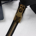 LOUIS VUITTON - Graphic Leather Mix Tracktop