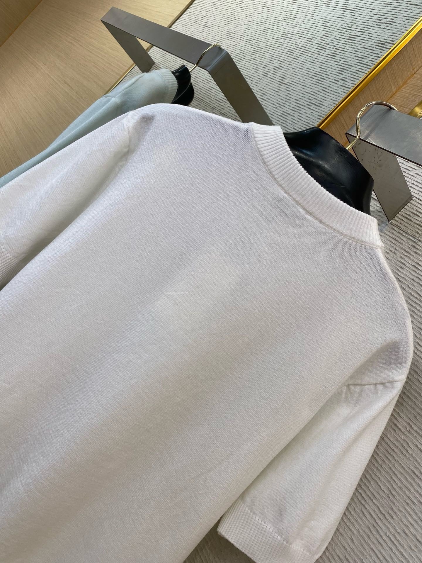 FENDI - Jacquard Knitted T-Shirt
