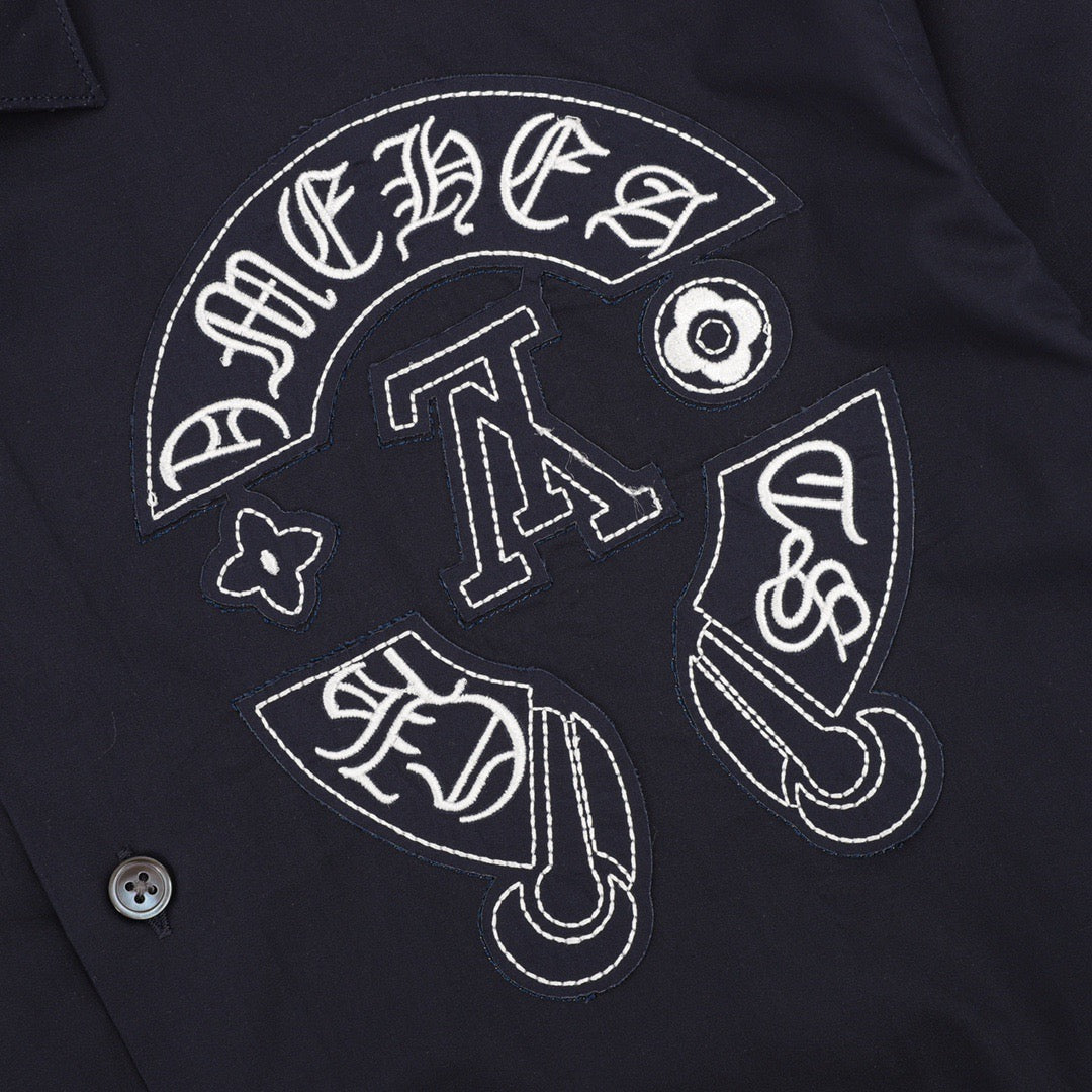 LOUIS VUITTON - Printed Signature Long-Sleeved Shirt