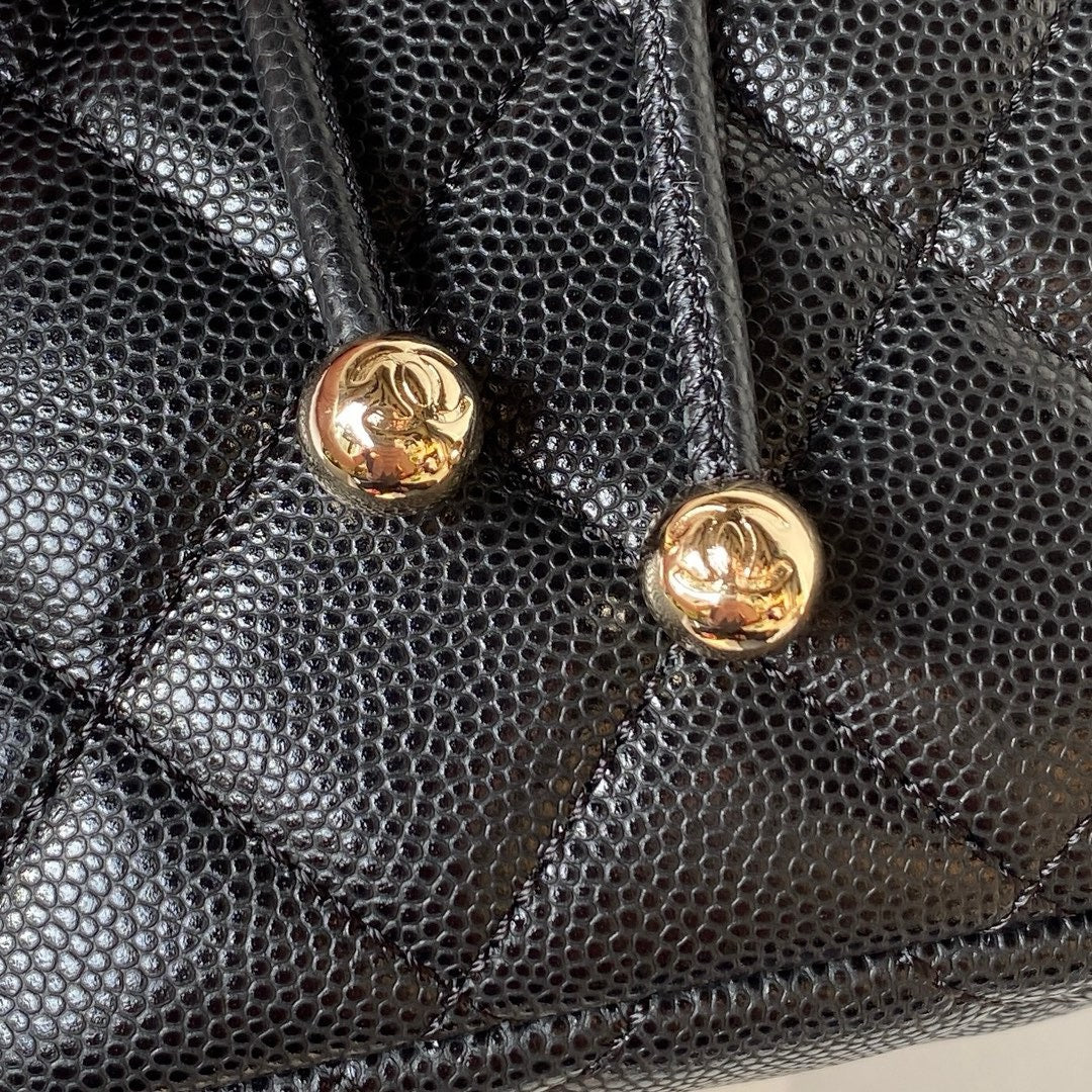 CHANEL - Chanel Mini Caviar Urban Spirit Backpack
