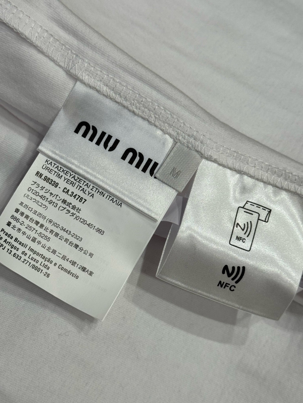 MIU MIU - Unisex T- Shirt