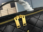 SAINT LAURENT - Leather vanity case