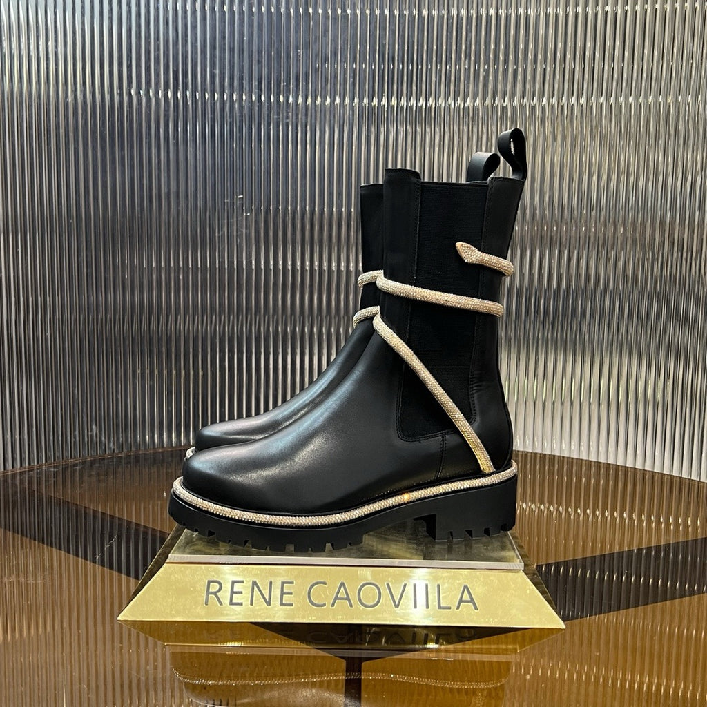 RENE CAOVILLA - jeweled jumper biker
