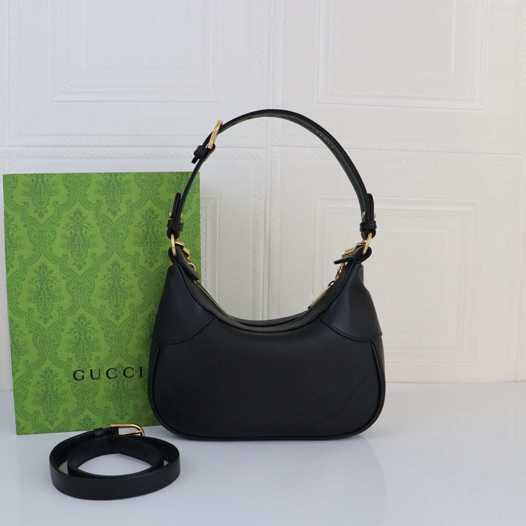 GUCCI - Aphrodite Leather Small shoulder bag