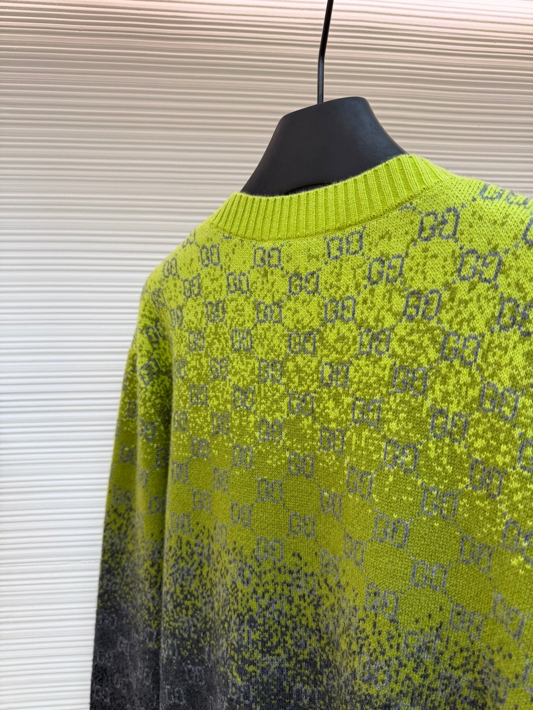 GUCCI  -  GG Wool Cashmere Jacquard Sweater